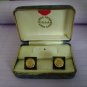 VINTAGE HICKOK ROLLED GOLD CUFF LINKS