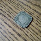 BRITISH INDIA GEORGE V NICKEL 2 (TWO) ANNAS COIN 1918