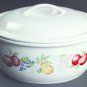 Corning Chutney 2.5 Quart Covered Round Casserole Corelle Coordinates