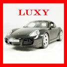 Maisto 1:18 Porsche Cayman S Black Diecast Car Model Luxy Collectibles