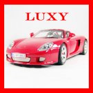 Maisto 1:18 Porsche Carrera GT Red Super Car Diecast Model Luxy Collectibles