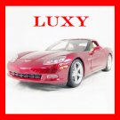 Maisto 1:18 Chevrolet Chevy Corvette Coupe 2006 Diecast Car Model Red Luxy Collectibles