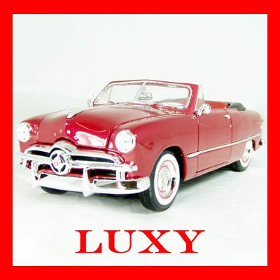 Maisto 1:18 Ford 1949 Classic American Sedan Diecast Car Model Luxy Collectibles