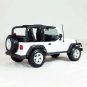 Maisto 1:18 Jeep Wrangler Off Road White Diecast Car Model Luxy Collectibles