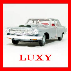 Maisto 1:18 Dodge 330 1963 Classic Light Blue Diecast Car Model Luxy Collectibles
