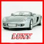Maisto 1:18 Porsche Carrera GT Silver Exotic Diecast Car Model Luxy Collectibles