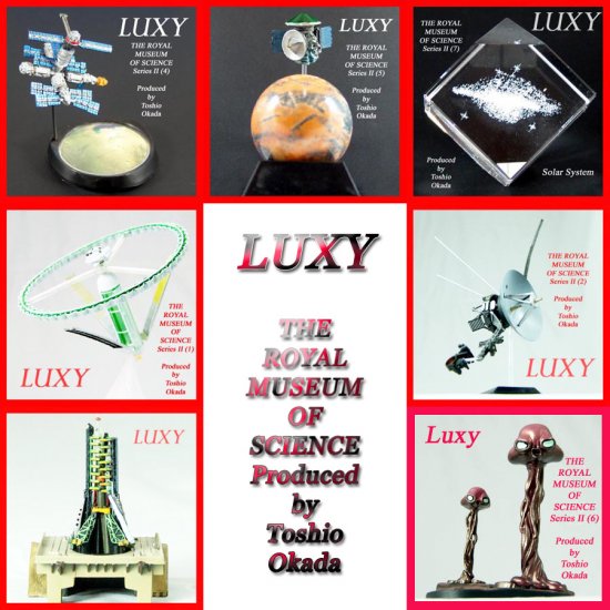 Startales Takara Royal Museum of Science Series 2 Black Set 7 Luxy Collectibles