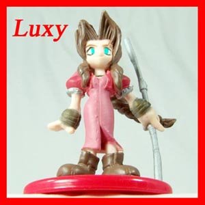 Final Fantasy VII AERITH GAINSBOROUGH Anime Coke Cola Japan Only LUXY Collectibles fc2