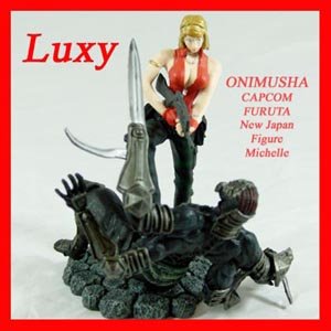 ONIMUSHA MICHELLE Furuta Figure LUXY Anime Collecttibles os4