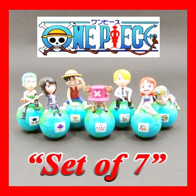 One Piece Pirates Figures Anime Characters Luxy Collectibles Set of 7