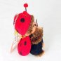 MONCHICHI Keychain Lady Bug Cute Sekiguchi LUXY Collectibles mo2