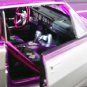 1.24 1965 CHEVY MALIBU SS Pro Rodz Diecast Car Model Purple