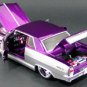 1.24 1965 CHEVY MALIBU SS Pro Rodz Diecast Car Model Purple