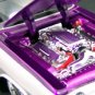 1.24 1965 CHEVY MALIBU SS Pro Rodz Diecast Car Model Purple