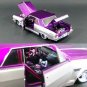 1.24 1965 CHEVY MALIBU SS Pro Rodz Diecast Car Model Purple