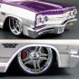 1.24 1965 CHEVY MALIBU SS Pro Rodz Diecast Car Model Purple