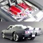 1.24 1968 CHEVY CAMARO SS PRO RODZ Diecast Car Model Luxy Collectibles Gunmetal