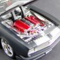 1.24 1968 CHEVY CAMARO SS PRO RODZ Diecast Car Model Luxy Collectibles Gunmetal