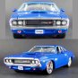 1.24 1970 DODGE CHALLENGER R/T PRO RODZ Diecast Car Model Luxy Collectible Dark Blue