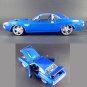 1.24 1970 DODGE CHALLENGER R/T PRO RODZ Diecast Car Model Luxy Collectible Dark Blue
