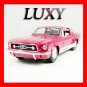 1.24 1967 Ford Mustang Maisto Quality Diecast Car Model Luxy Collectibles Red