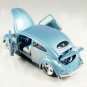 1.24 1951 CHOPPED VW BUGZ G RIDEZ Diecast Car Model Light Blue