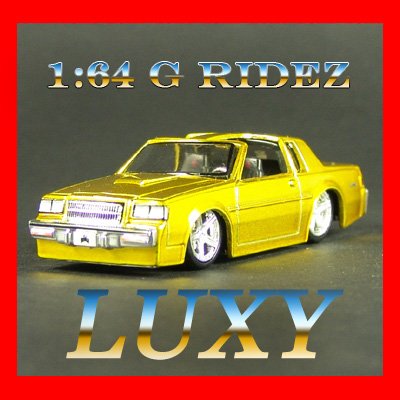 Maisto 1:64 1987 Buick Regal "T-Type" G Ridez Quality Diecast Luxy Collectibles Gold