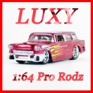 Maisto 1:64 1955 CHEVROLET NOMAD Muscle Pro Rodz Diecast Luxy Collectibles Red