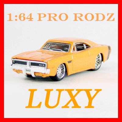 Maisto 1:64 1969 DODGE CHARGER R/T Pro Rodz Diecast Luxy Collectibles Hemi Orange