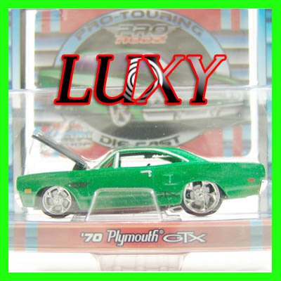 Maisto 1:64 1970 PLYMOUTH GTX Muscle Pro Rodz Diecast Luxy Collectibles Green