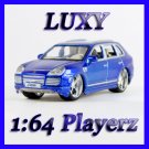Maisto 1:64 PORSCHE CAYENNE TURBO EXCLUSIVE DUB Playerz Diecast Car Luxy Collectible Dark Blue