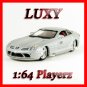 Maisto 1:64 MERCEDES BENZ SLR MCLAREN Playerz Diecast Car Model Luxy Collectibles Silver