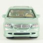 Maisto 1:64 MERCEDES S CLASS DUB Playerz Diecast Car Model Luxy Collectibles Cream Green