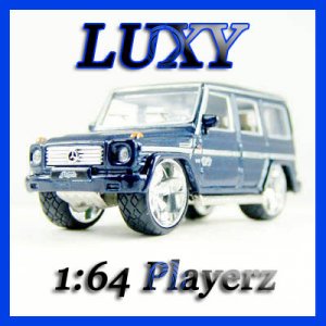 Maisto 1:64 MERCEDES BENZ G CLASS DUB 1:64 Playerz Diecast Dark Blue