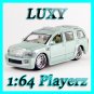 Maisto 1:64 INFINITI Q56 DUB Playerz Diecast Car Model Luxy Collectibles Cream Light Blue