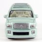 Maisto 1:64 INFINITI Q56 DUB Playerz Diecast Car Model Luxy Collectibles Cream Light Blue