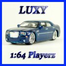 Maisto 1:64 CHRYSLER 300C HEMI DUB Playerz Diecast Car Model Luxy Collectibles Dark Blue
