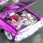 Maisto 1:64 1970 Chevy Nova Pro Rodz Diecast Luxy Collectibles Purple 6.2