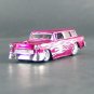 Maisto 1:64 1955 Chevy Nomad Pro Rodz Diecast Luxy Collectibles Purple with Silver Flame 6.2