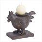 Rusty Rooster Candleholder