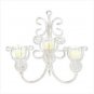 Distressed Scrollwork Candleholder