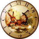 1 & 3/8" Glass Dome Button - AC 5 Tea Party Clock