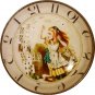 1 & 3/8" Glass Dome Button - AC 17 Cards Attacking Alice Clock