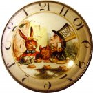 1" Glass Dome Button - AC 5 Tea Party Clock