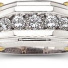 1 ctw Men's Diamond Ring 18-k size 10