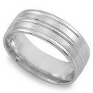 Men's 8mm Concave Comfort Fit Band sz10