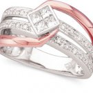 Peter Lam 1/2 ctw Princess Cut Diamond Ring in 18k  size 7