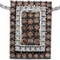 Arco Baleno 1 1/4 ctw Cognac Diamond Pendant  14-k