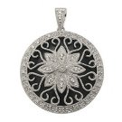 Peter Lam Onyx and Diamond Pendant  18-k