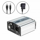 Phantom Power Supply, Mugig 48V Micropower For Condenser Microphone, 1-Channel W